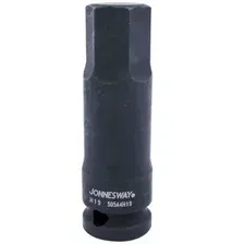  S05A4H19 ШЕСТИГРАННАЯ УДАРНАЯ ГОЛОВКА 1/2DR' H19, 78ММ JONNESWAY