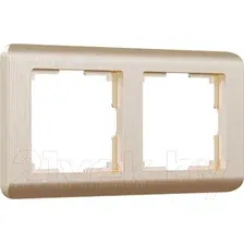 Рамка для выключателей и розеток Werkel W0022111 / a051263 (шампань)