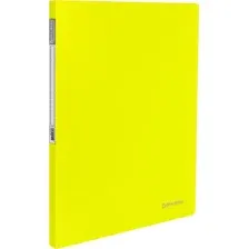 Папка для бумаг BRAUBERG Neon 227465 (желтый)