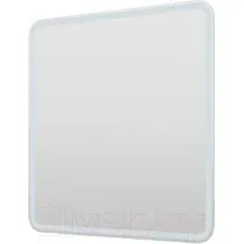 Зеркало Пекам Marta 1 80x80 / marta1-80x80dp (с подсветкой, подогревом и сенсором на взмах руки)