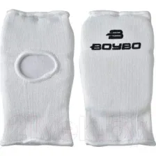 Перчатки для карате BoyBo Хлопок (2XS, белый)