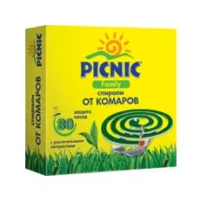 Спираль от комаров PICNIC Family 10 штук 