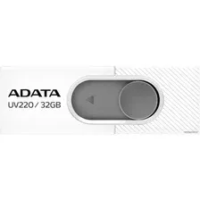 USB Flash ADATA UV220 32GB (белый/серый)