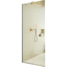 Душевая стенка MaybahGlass 119x195 MGD-683-4у (прозрачное стекло/хром глянцевый)