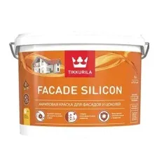 Краска Tikkurila Facade Silicon фасадная VVA гл/мат, 9л