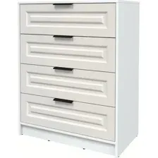 Комод Интерлиния Концепт КТ-К80 Деко (белый платинум/кашемир)