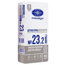 Штукатурка Тайфун Мастер №23.3 фактура короед 3 мм, 25 кг