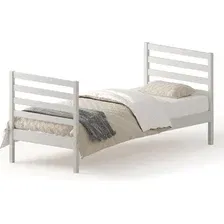 Кровать Домаклево Лето 90x200+В2+В2 (белый)