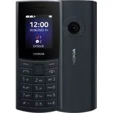 Кнопочный телефон Nokia 110 4G Dual SIM (темно-синий)