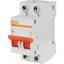 Выключатель автоматический TDM ВА47-63 2Р 50А 4.5кА С SQ0218-0015