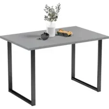 Кухонный стол Mio Tesoro Tako 100x60 (серый/черный)