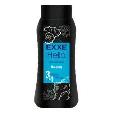 Гель для душа 3-1 EXXE Hello 400мл