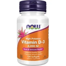 Vitamin D3 2000 IU, 120 капс