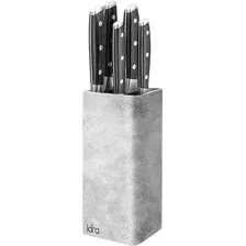 Подставка для ножей Lara LR05-102 Gray