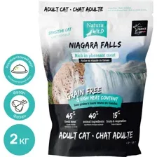 Сухой корм для кошек Natura Wild Cat Niagara Falls с фазаном / 585161 (2кг)