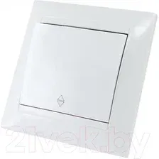 Выключатель TDM Лама SQ1815-0006 (белый)