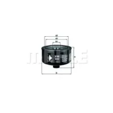 Масляный фильтр KNECHT/MAHLE OC 404