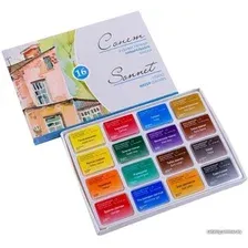 Акварельные краски Сонет 3541138 (16 цв.)