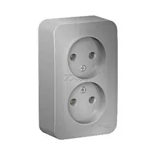 Розетка Systeme Electric Blanca BLNRA000213 (алюминий)