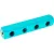 Фитинг RockForce Планка-разветвитель 1/4" RF-709414