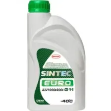 Антифриз G11 зеленый Euro 1 кг SINTEC 802558