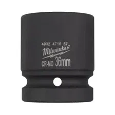 Головка ударная 1 36 мм 6 граней MILWAUKEE Shockwave (4932471667)