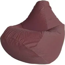 Кресло-мешок Flagman Макси XXL Г2.5-406 (Parma 1026 Marsala, велюр)