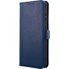 Чехол-книжка Case Book для Redmi Note 12 4G с магнитной застежкой (темно-синий)