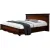 Кровать Гомельдрев Лолита ГМ 8804В 160x200 Дуб (махагон)
