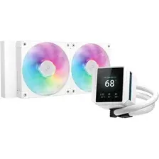 Кулер для процессора DeepCool Mystique 240 WH ARGB, R-LX240-WHDSNMCP-G-1