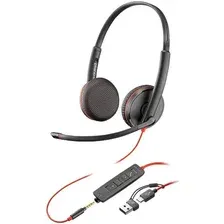 Офисная гарнитура Poly Blackwire 3225 8X229A6