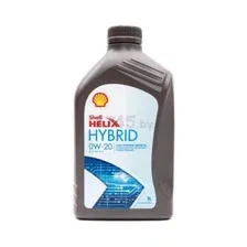 Моторное масло 0W20 синтетическое SHELL Helix HYBRID 1 л (550056722)