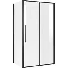 Душевой уголок Niagara 140x80x195 NG-84-14AB-A80B-34 (черный матовый/прозрачное стекло)