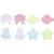 Комплект ковриков для купания Roxy Kids Sea Animals Soft Colors RBM-008-SA (8 шт)