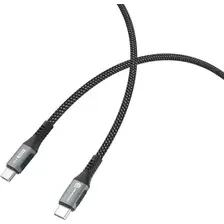 Кабель Atomic 30.396 USB Type-C - USB Type-C (1.2 м, черный)