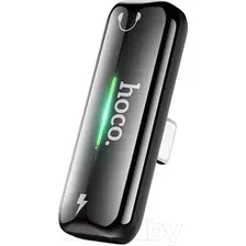 Адаптер Hoco LS27 Lightning (серебристый)