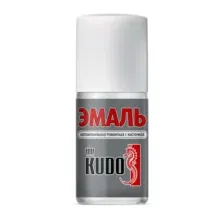 KUDO - Эмаль с кисточкой "Черный 601"15мл / KU-70601
