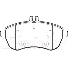 Тормозные колодки HSB HP9956