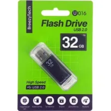 USB Flash BreezyTech U016 32GB (черный)
