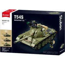 Конструктор Sluban Модельки M38-B1135 Танк Т-54С