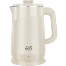 Электрочайник HomeStar HS-1006 / 107004 (бежевый)