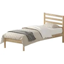 Кровать Домаклево Лето 90x200+В2 (натуральный)