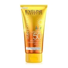 Молочко солнцезащитное EVELINE Sun Expert SPF50 водостойкое для детей, 150 мл