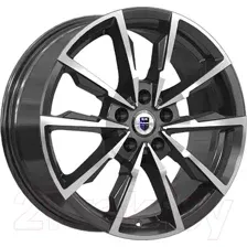 Литой диск K&K Меренге 17x7.5" 5x114.3мм DIA 67.1мм ET 45мм Алмаз черный