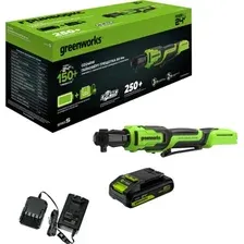 Трещотка Greenworks GD24RW 3804007CUA (с 1-им АКБ, сумка)