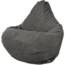 Кресло-мешок Flagman Груша Мега ХХХL Г3.5-255 Crown 18 Dk.Grey