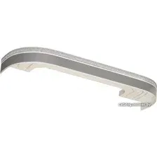 Карниз для штор Legrand Греция 48067523 (3 м, трехрядный, серебро)