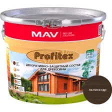 Защитно-декоративный состав MAV Profitex (3л, палисандр)