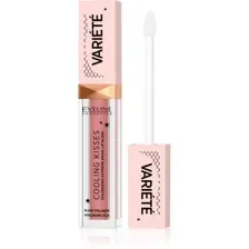 Блеск для увеличения объема губ EVELINE Variete Cooling Kisses охлаждающая серия, тон 03