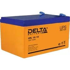 Аккумулятор для ИБП Delta HRL 12-12 (12В/12 А·ч)
